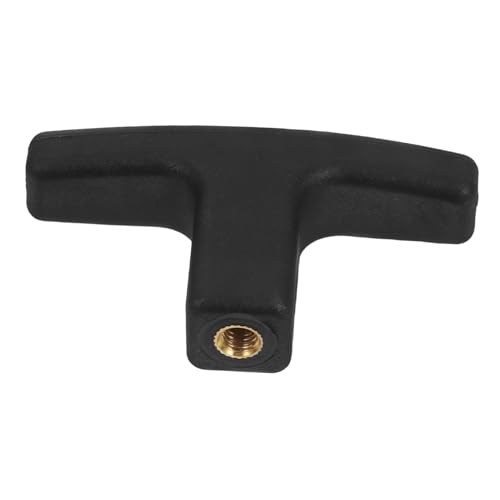 WOONEKY Kunststoff T Griff mit Nylon Innengewinde Mattes Finish Rutschfester Griff Langlebiger Ersatzgriff für Rv Abwasserventil Einfache Installation Komfortabler Halt von WOONEKY