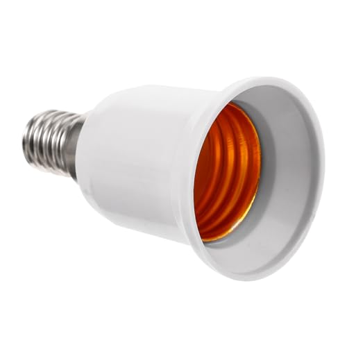 WOONEKY Lampenfassung Adapter zu Sockeladapter für Innenlampen Langlebig Verschleißfest Vielseitig Einsetzbar für Zuhause Büro und Gewerbe Einfache Installation Modernes Design von WOONEKY