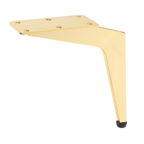 WOONEKY Metall Möbelfuß Möbelbein Modernes Design Robust Dekorativ Für Sofa Couchtisch Schrankbank Tv-ständer Badezimmerablage Ersatzfuß von WOONEKY