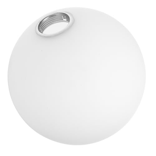 WOONEKY Milchglas Kugel Lampenschirm Gewinde Frosted Leuchtenschirm Ersatz Lichtabdeckung für Pendelleuchte Wohnzimmer Schlafzimmer Beleuchtung von WOONEKY
