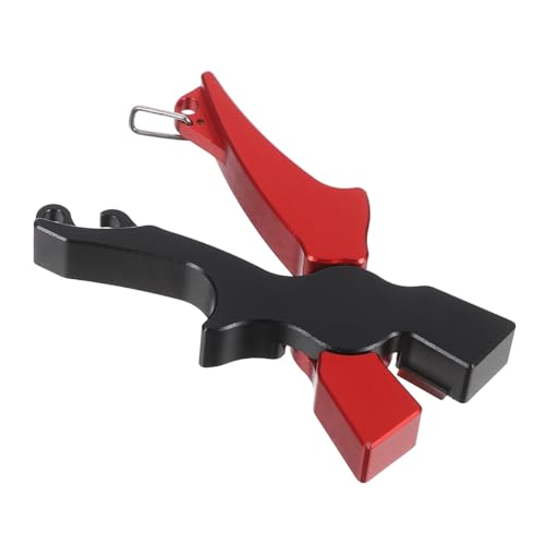 WOONEKY Mini Angelzubehör Schere mit Lock Tragbarer Aluminiumlegierung Cutter Ultraleicht Präzise Wolframstahl-klinge Vielseitig für Süßwasser Angelausrüstung Wiederverwendbar WOONEKY Mini Angelzubehör Schere mit Lock Tragbarer Aluminiumlegierung Cutter Ultraleicht Präzise Wolframstahl-klinge Vielseitig für Süßwasser Angelausrüstung Wiederverwendbar von WOONEKY