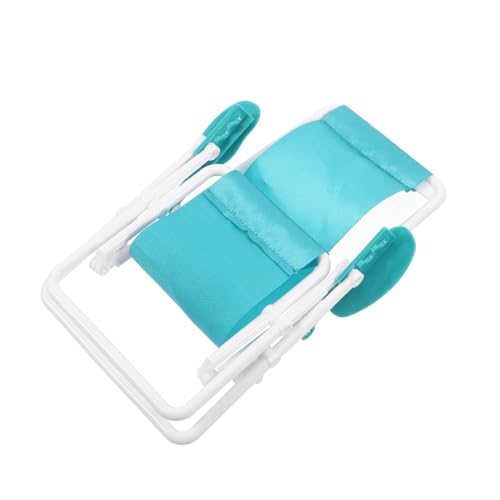 WOONEKY Miniatur Faltbarer Strandstuhl Modell Leichter Kunststoff Liegestuhl für Puppenhaus Stabiles Outdoor Möbel Accessoire Tragbarer Klappstuhl für Garten Camping Strand und WOONEKY Miniatur Faltbarer Strandstuhl Modell Leichter Kunststoff Liegestuhl für Puppenhaus Stabiles Outdoor Möbel Accessoire Tragbarer Klappstuhl für Garten Camping Strand und von WOONEKY