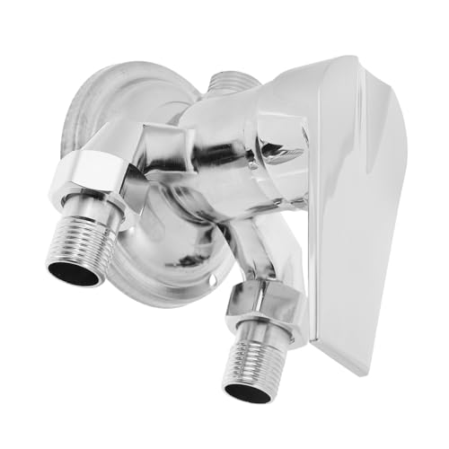 WOONEKY Mischventil Badarmatur Einstellbar Temperaturregelung Duschsystem Zubehör Kompatibel mit Solar und Warmwasserbereitern Langlebig Einfache Montage für Badewanne und Handbrause WOONEKY Mischventil Badarmatur Einstellbar Temperaturregelung Duschsystem Zubehör Kompatibel mit Solar und Warmwasserbereitern Langlebig Einfache Montage für Badewanne und Handbrause von WOONEKY