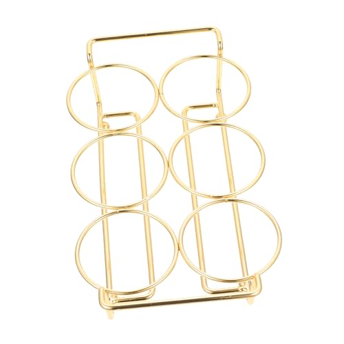 WOONEKY Multi Weinhalter Metall Schnapsglas Organizer Weinbecher Regal Shotglas Halter Bar Zubehör Modernes Design für Freunde und Hausbar von WOONEKY
