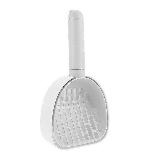 WOONEKY Multifunktionale Katzenstreuschaufel aus Leichtem Langlebigem Kunststoff mit Großer Kapazität und Praktischem Filtersieb für Effiziente von Katzen und Hundekot Weiß WOONEKY Multifunktionale Katzenstreuschaufel aus Leichtem Langlebigem Kunststoff mit Großer Kapazität und Praktischem Filtersieb für Effiziente von Katzen und Hundekot Weiß von WOONEKY