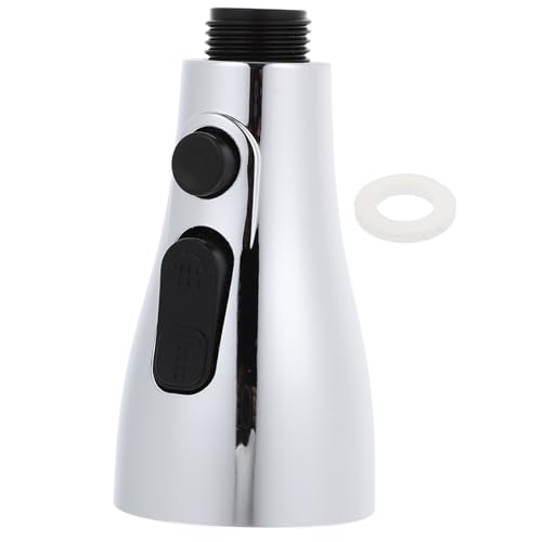 WOONEKY Multifunktionaler Küchen Wasserhahnaufsatz Drehbar mit Sprühmodi Spritzschutz Langlebiger Kupfer Abs körper Universeller Adapter für Obst Gemüse und Spülbecken WOONEKY Multifunktionaler Küchen Wasserhahnaufsatz Drehbar mit Sprühmodi Spritzschutz Langlebiger Kupfer Abs körper Universeller Adapter für Obst Gemüse und Spülbecken von WOONEKY