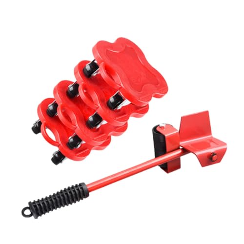 WOONEKY Multifunktionaler Möbel Transportroller mit Ergonomischem Hebel Schwerlastfähiger Möbelheber und Rutschfestem Möbelverschieber für Sofa Schrank Kühlschrank und Büromöbel WOONEKY Multifunktionaler Möbel Transportroller mit Ergonomischem Hebel Schwerlastfähiger Möbelheber und Rutschfestem Möbelverschieber für Sofa Schrank Kühlschrank und Büromöbel von WOONEKY