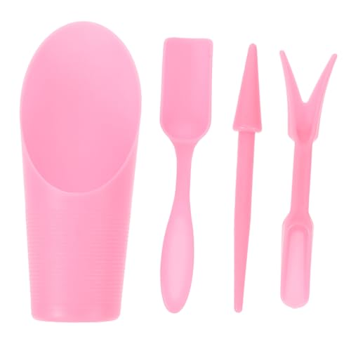 WOONEKY Multifunktionales Gartenwerkzeug Set für Sukkulenten Teiliges Handliches Set mit Schaufel Umpflanzwerkzeug Bodenlocher und Eimer Leicht und Langlebig für Gartenliebhaber und von WOONEKY