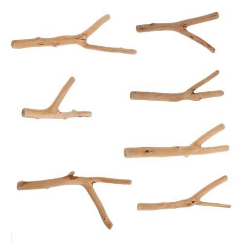 WOONEKY Natürliche Holzstäbchen zum Basteln für DIY Dekoration Vielseitige Holzstücke für Hochzeitsvasen Handverlesene Natürliche Holzstücke mit Einzigartiger Struktur von WOONEKY