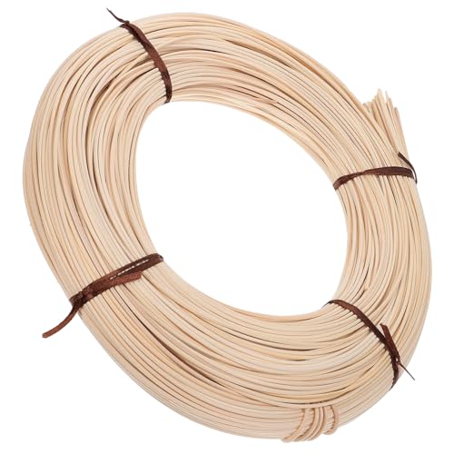 WOONEKY Natürliche Indonesische Rattan Flechtrolle Strapazierfähiges Flexibles Geflochtenes Cane Webbing für DIY Möbelreparatur Korbflechten Stuhl und Gartenmöbel Ersatzmaterial von WOONEKY