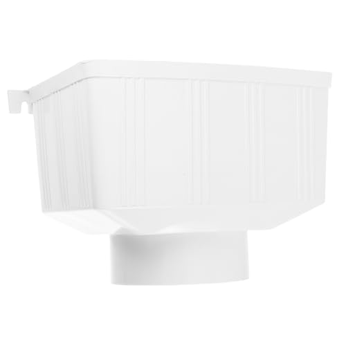 WOONEKY PVC Regenwasserabzweiger für Fallrohre Robuste Dachrinnenlösung zur Effektiven Regenwassersammlung für und Gewächshäuser Langlebig und Wetterbeständig WOONEKY PVC Regenwasserabzweiger für Fallrohre Robuste Dachrinnenlösung zur Effektiven Regenwassersammlung für und Gewächshäuser Langlebig und Wetterbeständig von WOONEKY