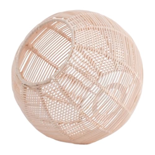 WOONEKY Rattan Lampenschirm Handgefertigt Vintage Lampenabdeckung Deckenleuchte Zubehör für Bar Restaurant und Gästehaus Natürliche Eisenkonstruktion Rustikaler Stil WOONEKY Rattan Lampenschirm Handgefertigt Vintage Lampenabdeckung Deckenleuchte Zubehör für Bar Restaurant und Gästehaus Natürliche Eisenkonstruktion Rustikaler Stil von WOONEKY