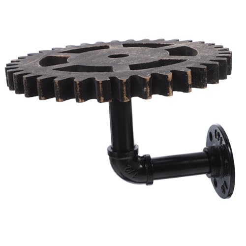 WOONEKY Retro Regal Aus Schmiedeeisen Wandregale Industrierohrregale Wandregale Aus Schmiedeeisen Schwebende Rohrregale Metallregale Zur Wandmontage Eisenrohrregale Schwarz WOONEKY Retro Regal Aus Schmiedeeisen Wandregale Industrierohrregale Wandregale Aus Schmiedeeisen Schwebende Rohrregale Metallregale Zur Wandmontage Eisenrohrregale Schwarz von WOONEKY