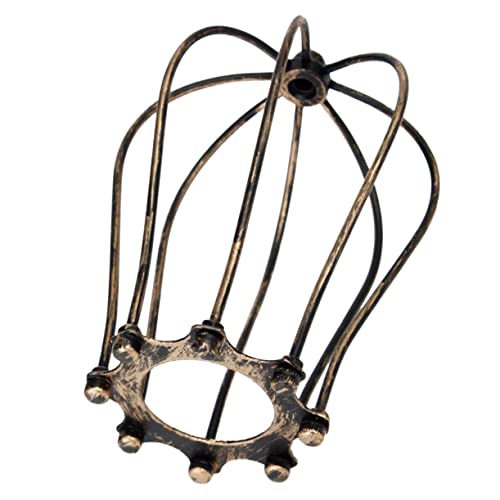 WOONEKY Elegante Vintage Eisen Lampe Abdeckung Für Kronleuchter Decke Nachttisch Lampenschirm von WOONEKY