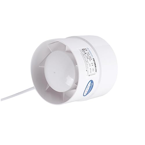 WOONEKY Runder Abluftventilator Geräuschloser für Badezimmer Küche und Toiletten mit Effizientem und Langlebigem Design Geeignet für Rohrsysteme WOONEKY Runder Abluftventilator Geräuschloser für Badezimmer Küche und Toiletten mit Effizientem und Langlebigem Design Geeignet für Rohrsysteme von WOONEKY