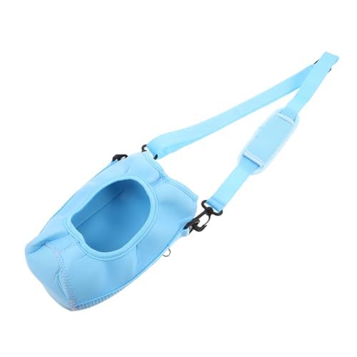 WOONEKY Rutsch Wasserflaschenhülle für Halbliter Wasserflaschen mit Crossbody Gurt Robuste und Stilvolle Sportflasche Abdeckung für Outdoor Aktivitäten Wandern und Fitness von WOONEKY