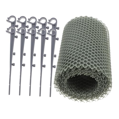 WOONEKY Schutznetz für Dachrinnen Lang Breit mit Sechseckigem Maschenfilter und Haken Verstellbar Zuschneidbar Laubschutz Rinnensieb für Regenrinnen Einfache Montage ohne Fachwerkzeug WOONEKY Schutznetz für Dachrinnen Lang Breit mit Sechseckigem Maschenfilter und Haken Verstellbar Zuschneidbar Laubschutz Rinnensieb für Regenrinnen Einfache Montage ohne Fachwerkzeug von WOONEKY