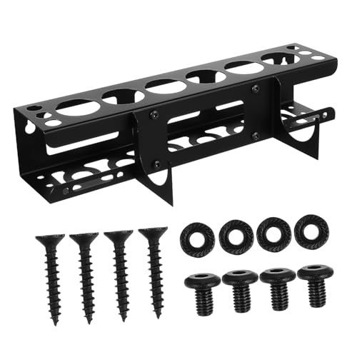 WOONEKY Schwerlast Wandhalter für Werkzeuge aus Robustem Wandmontiertes Aufbewahrungsregal für Garage Werkstatt und Servicefahrzeug Einfach zu Montierender Organizer für Fett von WOONEKY