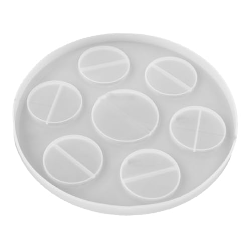 WOONEKY Silikonform Tablett Gießform für DIY Epoxidharz Untersetzer Weinregal Becherhalter Langlebig Leicht zu Reinigen Kreativ Verwendbar Bpa Frei von WOONEKY