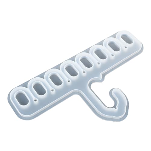 WOONEKY Silikonform für Kleiderbügel DIY Fach Stabile Silikonform für Seidenschal Haken Kleiderständer Herstellung Langlebig Leicht und Einfach zu Reinigen von WOONEKY