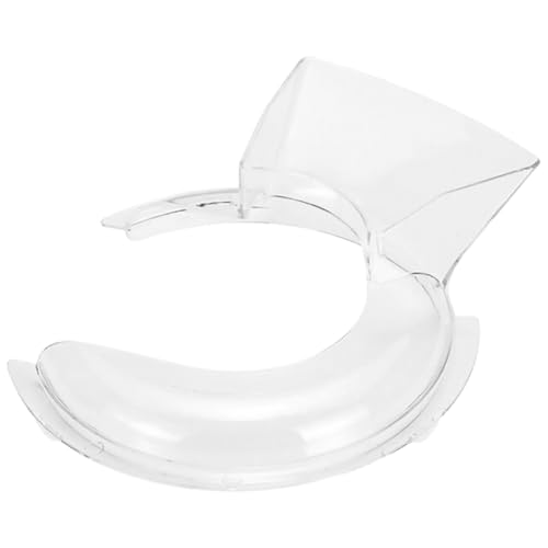 WOONEKY Mixer Ausgießschutz Rührschüssel Spritzschutz für - und Keramikschüsseln Robustes Material Universelles Kippkopf Design Küchenzubehör von WOONEKY
