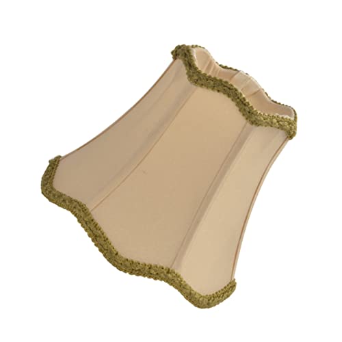 WOONEKY Stoff Lampenschirm für Deckenleuchten Vintage Kronleuchter Abdeckung Robustem Material für Stilvolle Raumgestaltung und Gemütliche von WOONEKY