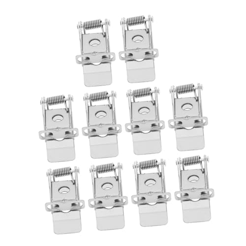 WOONEKY Teiliges Federklemmen für Einbauleuchten Starke Federclips mit Schrauben Langlebige Deckenlampenhalterung für Paneelleuchten Einfache Installation Kompatibel mit Spot und von WOONEKY