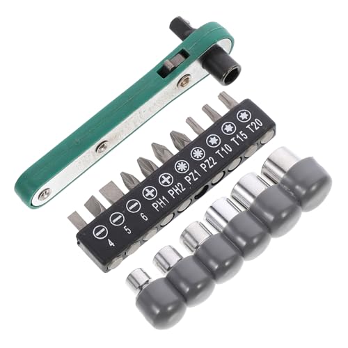 WOONEKY Teiliges Ratschen schraubenschlüssel Robustem Stahl Vielseitiges Reparatur werkzeug mit Bit sleeves Langlebig Komfortabel Verarbeitet für Fahrrad Alltagswartung WOONEKY Teiliges Ratschen schraubenschlüssel Robustem Stahl Vielseitiges Reparatur werkzeug mit Bit sleeves Langlebig Komfortabel Verarbeitet für Fahrrad Alltagswartung von WOONEKY