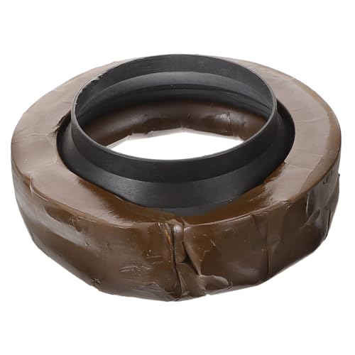 WOONEKY Toilettenflansch Dichtungsring Hochwertiger Toilettenreparatur Kit mit Verstellbarem Wachsring für Toiletten Installieren und Geruchsneutral Langlebiges Material WOONEKY Toilettenflansch Dichtungsring Hochwertiger Toilettenreparatur Kit mit Verstellbarem Wachsring für Toiletten Installieren und Geruchsneutral Langlebiges Material von WOONEKY