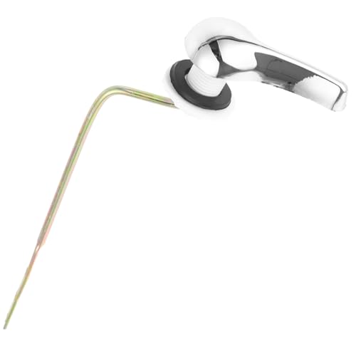 WOONEKY Toilettenspülhebel Seitlich Montierbar aus Robustem Eisen mit Hochglänzender Elektroplattierung Langlebiger Ersatzgriff für Wc spülkasten Einfache Handhabung und Wartung WOONEKY Toilettenspülhebel Seitlich Montierbar aus Robustem Eisen mit Hochglänzender Elektroplattierung Langlebiger Ersatzgriff für Wc spülkasten Einfache Handhabung und Wartung von WOONEKY