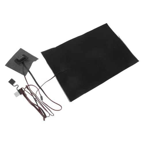 WOONEKY USB Heizmatte Reptilien Thermostat Einstellbar für Bartagamen Schildkröten Kleintiere Outdoor Kratzfest Langlebig von WOONEKY