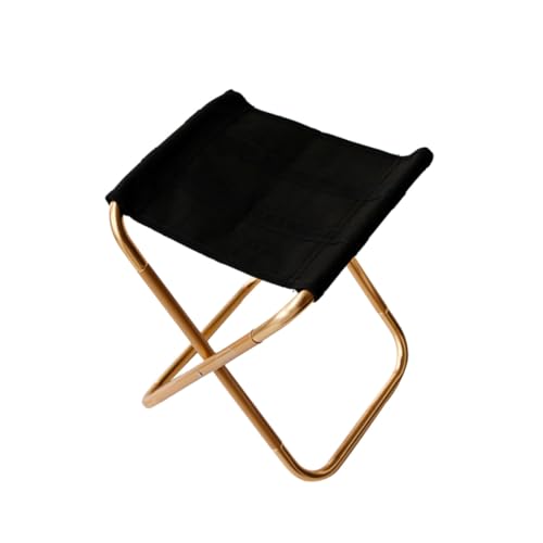 WOONEKY Ultraleichter Faltbarer Campinghocker aus Aluminium Kompakter Klappstuhl für Outdoor Angeln und Picknick Vielseitig als Sitz Tisch oder Fußablage Tragbar für Reisen und Wandern von WOONEKY