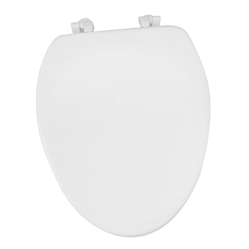 WOONEKY Universeller Toilettensitz verdickter Bezug Toilettendeckel Geräuschreduzierung bequem für die Jahreszeiten von WOONEKY