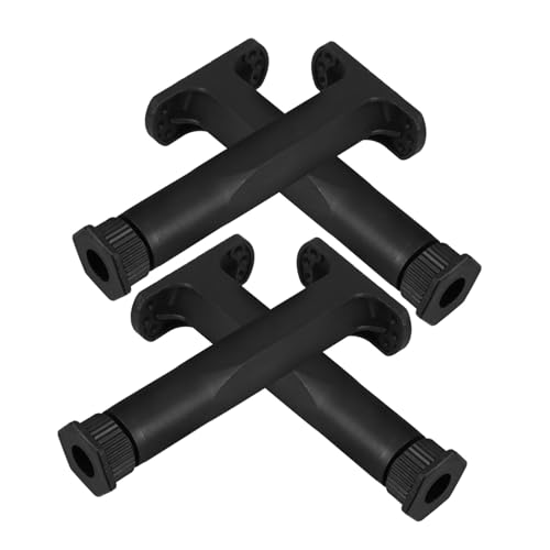 WOONEKY Verstellbare Möbelbeine Höhenverstellbar Bettrahmen Stützbeine Robust Tragfähig Ersatzteile für Bett Tisch Sofa Multifunktionale Bettrahmen Füße von WOONEKY