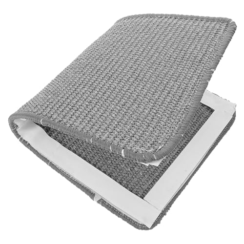 WOONEKY Vertikales Katzenkratzbrett Sisal: 19,65 x 9,8 Zoll Wandhalterung Katzenkratzpad Wandschutz - Kratzfester Möbelschutz - Kätzchenkratzmatte von WOONEKY