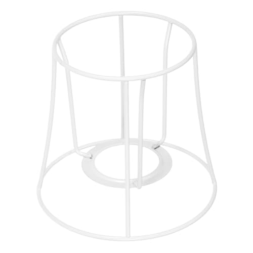WOONEKY Vintage Französischer Kristall Lampenschirmhalter aus Robustem Metall Handgefertigter Unregelmäßiger Lampenrahmen für Fassung Dekorative DIY Lampe für und Tischleuchten WOONEKY Vintage Französischer Kristall Lampenschirmhalter aus Robustem Metall Handgefertigter Unregelmäßiger Lampenrahmen für Fassung Dekorative DIY Lampe für und Tischleuchten von WOONEKY