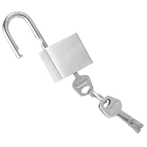 WOONEKY Wasserdichtes Edelstahl Vorhängeschloss mit Universalschlüssel für Außenbereich Boot Tor und Schuppen Rostfrei Diebstahlsicher Vielseitig Einsetzbar Schlüssel Inklusive WOONEKY Wasserdichtes Edelstahl Vorhängeschloss mit Universalschlüssel für Außenbereich Boot Tor und Schuppen Rostfrei Diebstahlsicher Vielseitig Einsetzbar Schlüssel Inklusive von WOONEKY