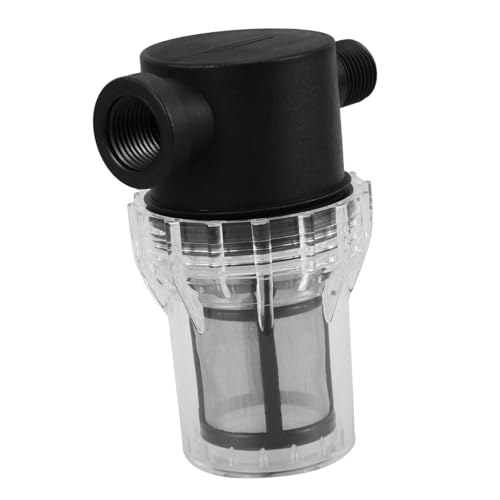 WOONEKY Wasserpumpen siebfilter Feines Netz für Gartenschlauch und Wasserpumpe Robustes Schmutzfilter wasserfiltergerät zum Schutz Schmutz Langlebig und Installieren von WOONEKY