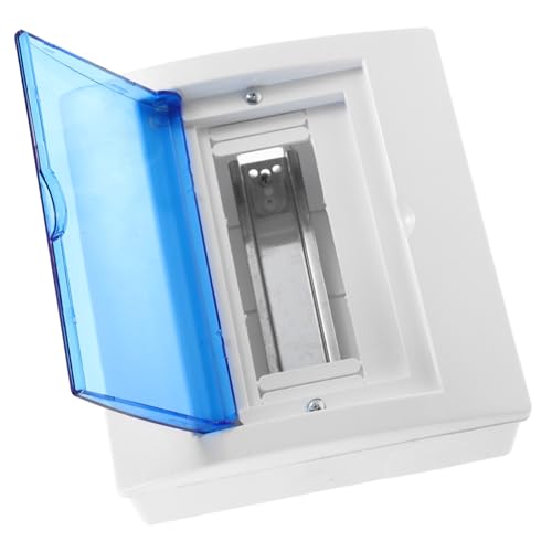 WOONEKY Wetterfeste Aufputz Sicherungskasten Verteilerkasten Fach Kunststoff Schutzbox für Innenwand Elektrische Verteilung Regenfest und Winddicht von WOONEKY