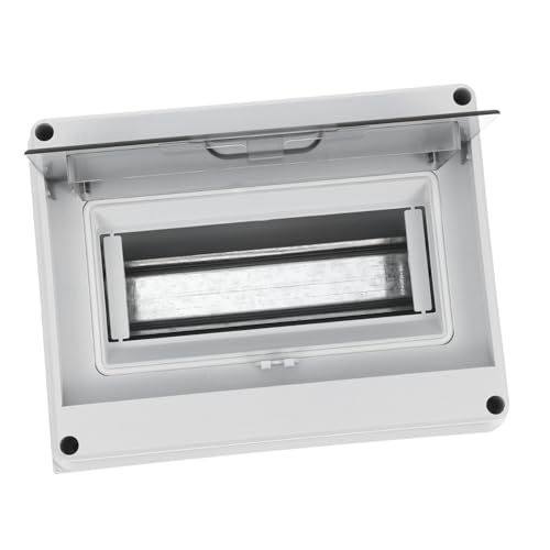 WOONEKY Wetterfeste Aufputz verteilerbox für Sicherungsautomaten Schutz Stromverteiler Elektrische Anschlussdose für Innen Außen Anwendung Ladestationen und Geräte WOONEKY Wetterfeste Aufputz verteilerbox für Sicherungsautomaten Schutz Stromverteiler Elektrische Anschlussdose für Innen Außen Anwendung Ladestationen und Geräte von WOONEKY