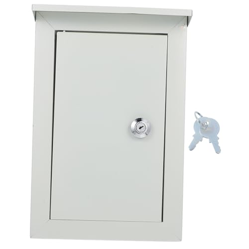 WOONEKY Wetterfeste Wandmontage Elektrobox Outdoor Kabelschutz Gehäuse mit Großem Fassungsvermögen und Staubdichtem Projekt verteilerkasten von WOONEKY