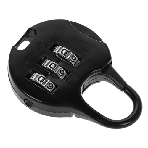 WOONEKY Zinklegierungs Mini Zahlenschloss Tragbares Passwortschloss für Koffer Handtaschen und Rucksäcke für Reisen Schule und Fitnessstudios von WOONEKY