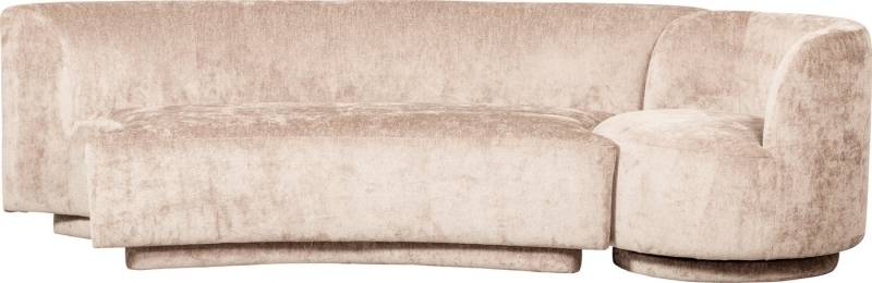 WOOOD 2-Sitzer Popular, frei im Raum stellbar, mit grobem Chenille gefüttert, Breite 215 cm von WOOOD