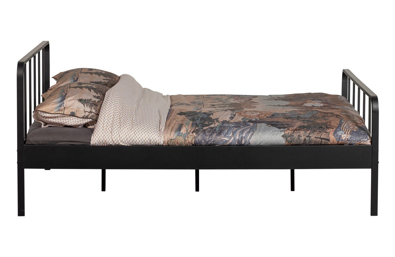 WOOOD Bettgestell Mees aus Metall Schwarz WOOOD Bettgestell Mees aus Metall Schwarz von WOOOD