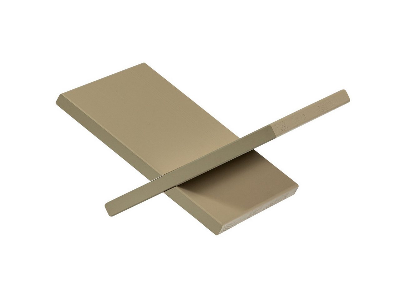 WOOOD Buchstütze Jet aus Kiefernholz, Mud Braun WOOOD Buchstütze Jet aus Kiefernholz, Mud Braun von WOOOD