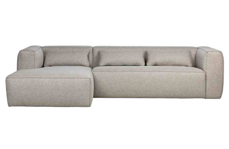 WOOOD Ecksofa Bean Stoff, links Hellgrau WOOOD Ecksofa Bean Stoff, links Hellgrau von WOOOD