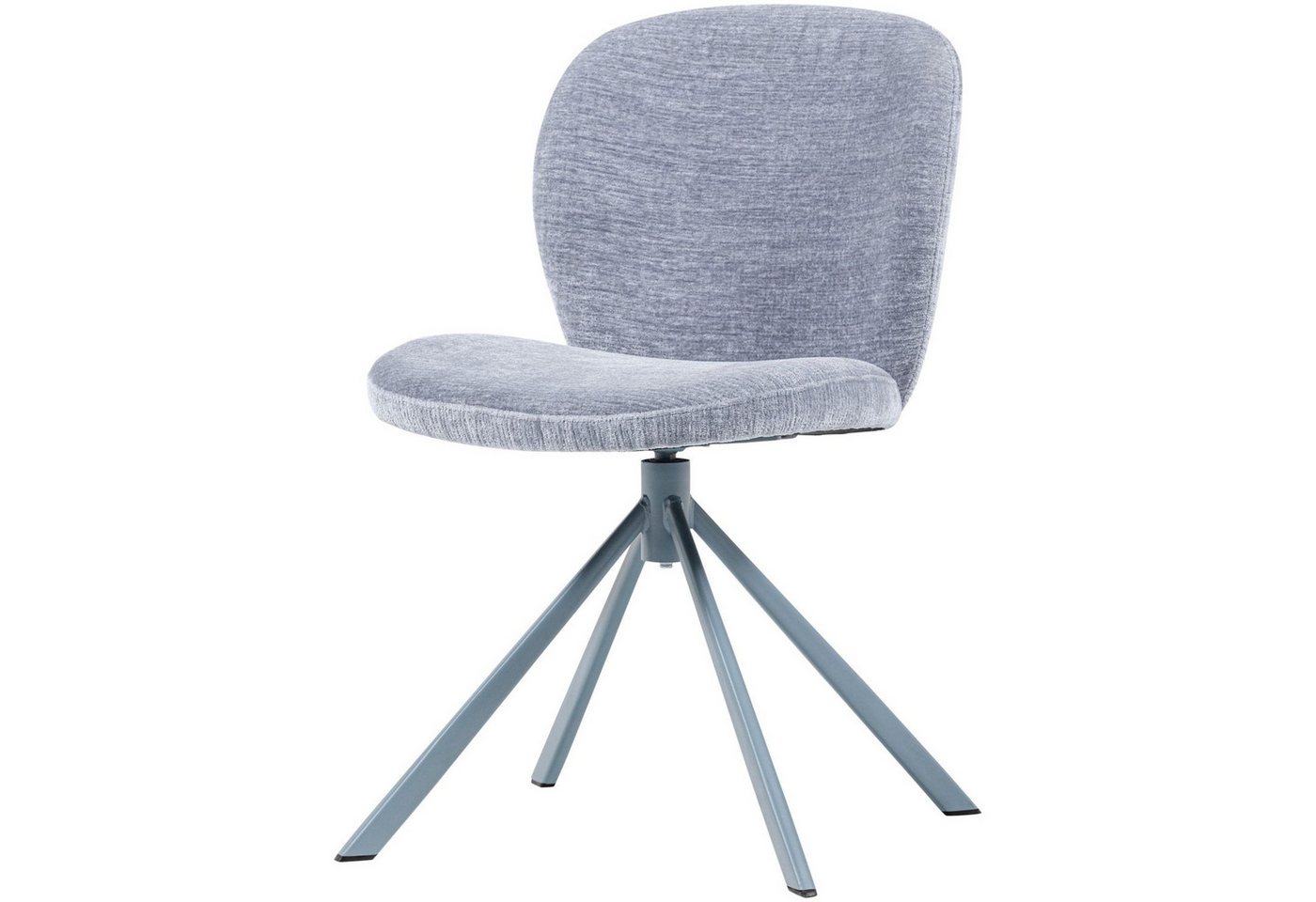 WOOOD Esszimmerstuhl 2er Set Retro Drehstuhl Femke Samt Chenille WOOOD Esszimmerstuhl 2er Set Retro Drehstuhl Femke Samt Chenille von WOOOD