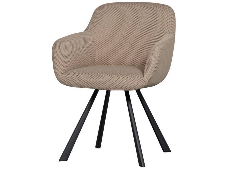 WOOOD Stuhl Juno aus Netzstoff, Natur von WOOOD