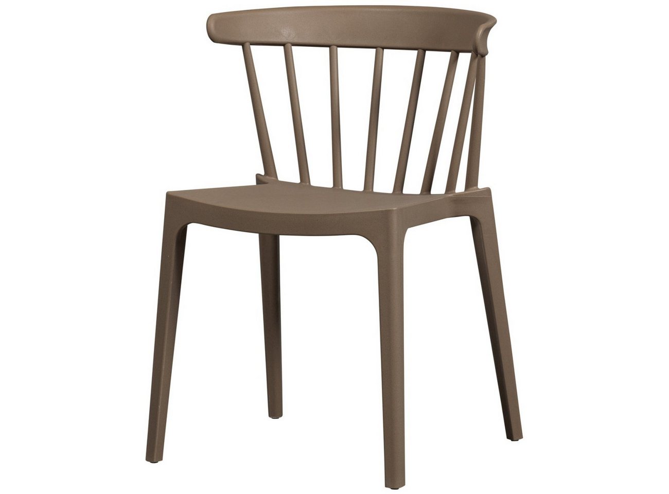 WOOOD Gartenstuhl Bliss aus Kunststoff, Braun, Geeignet für den Innen- und Außenbereich WOOOD Gartenstuhl Bliss aus Kunststoff, Braun, Geeignet für den Innen- und Außenbereich von WOOOD