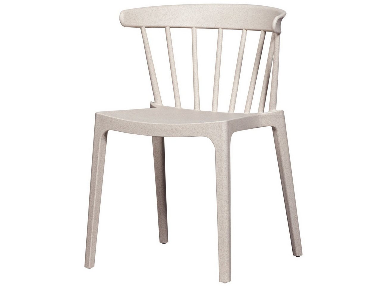 WOOOD Gartenstuhl Bliss aus Kunststoff, Off-White, Geeignet für den Innen- und Außenbereich WOOOD Gartenstuhl Bliss aus Kunststoff, Off-White, Geeignet für den Innen- und Außenbereich von WOOOD